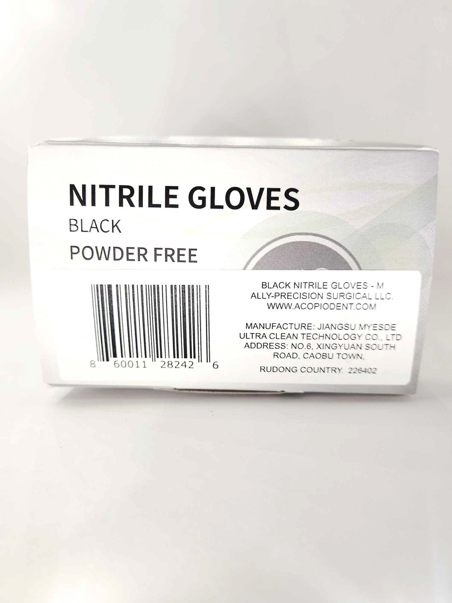 Guantes Nitrilo Negro Ally-Precision Surgical