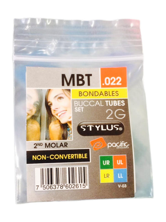 Tubos .022 MBT 2ND molar  STYlus