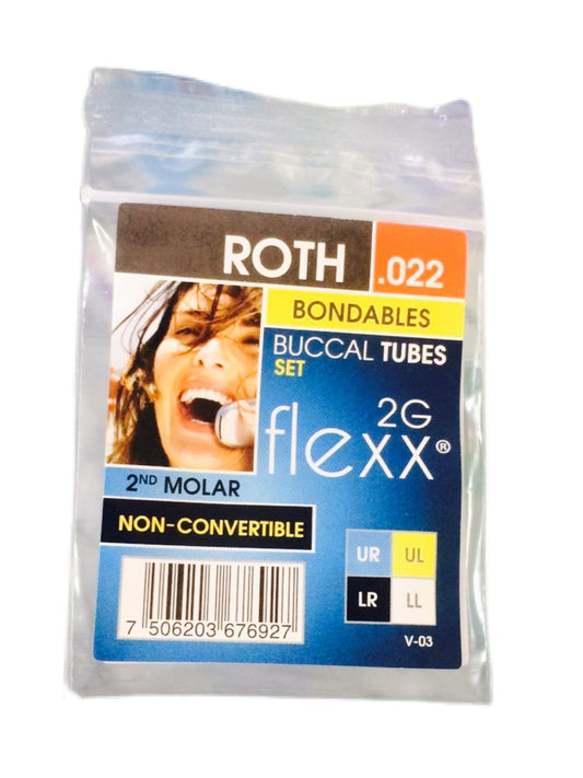 Roth tubes .022 2ND MOLAR