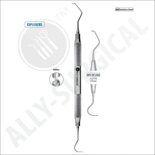 DOUBLE ENDED EXPLORER/PROBE #23/17A 185MM