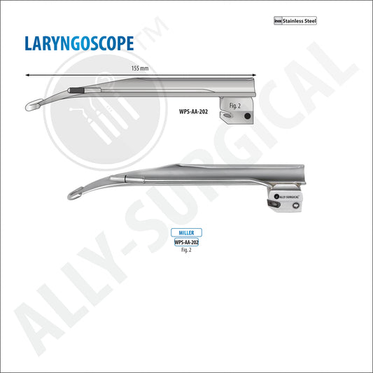 MILLER laryngoscope, Fig 2