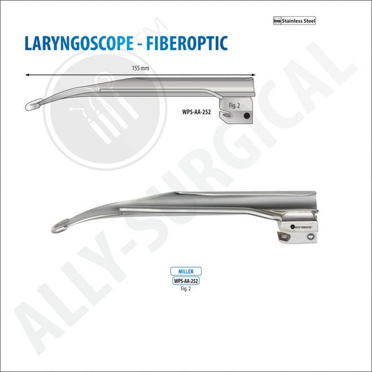 MILLER Fiber Optic Laryngoscope, Fig 2