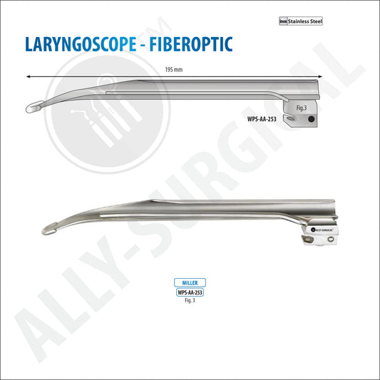 MILLER Fiber Optic Laryngoscope, Fig 3