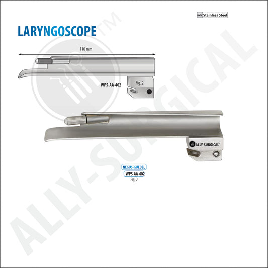 Laringoscopio NEGUS - GUEDEL , Fig 2