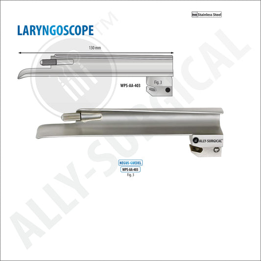 Laringoscopio NEGUS - GUEDEL , Fig 3