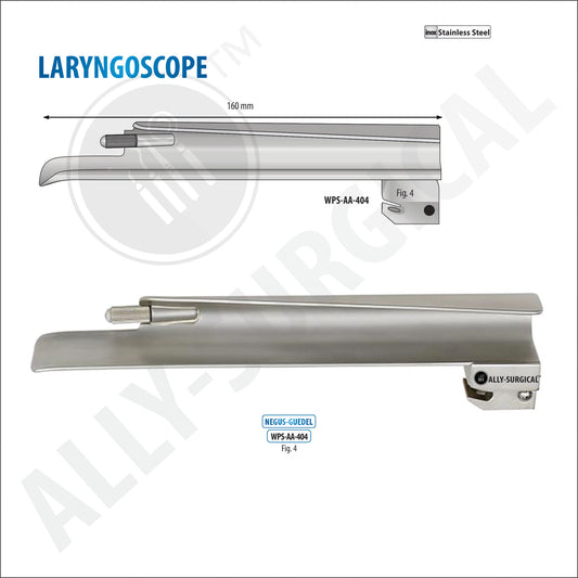 Laringoscopio NEGUS - GUEDEL , Fig 4