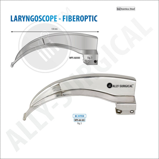 MC INTOSH fiber optic laryngoscope, Fig 3