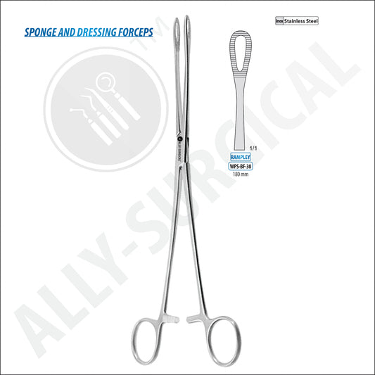 FORCEPS MAIER RECTO , 180 MM