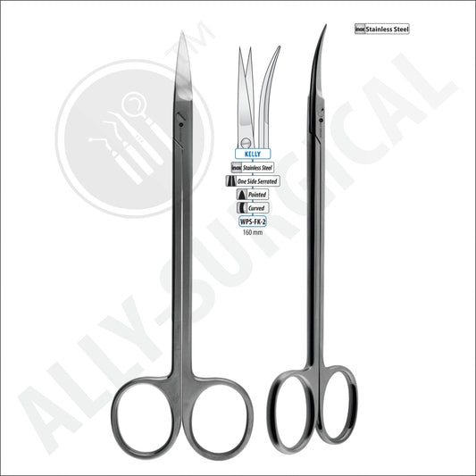 KELLY CURVED SCISSORS 160MM