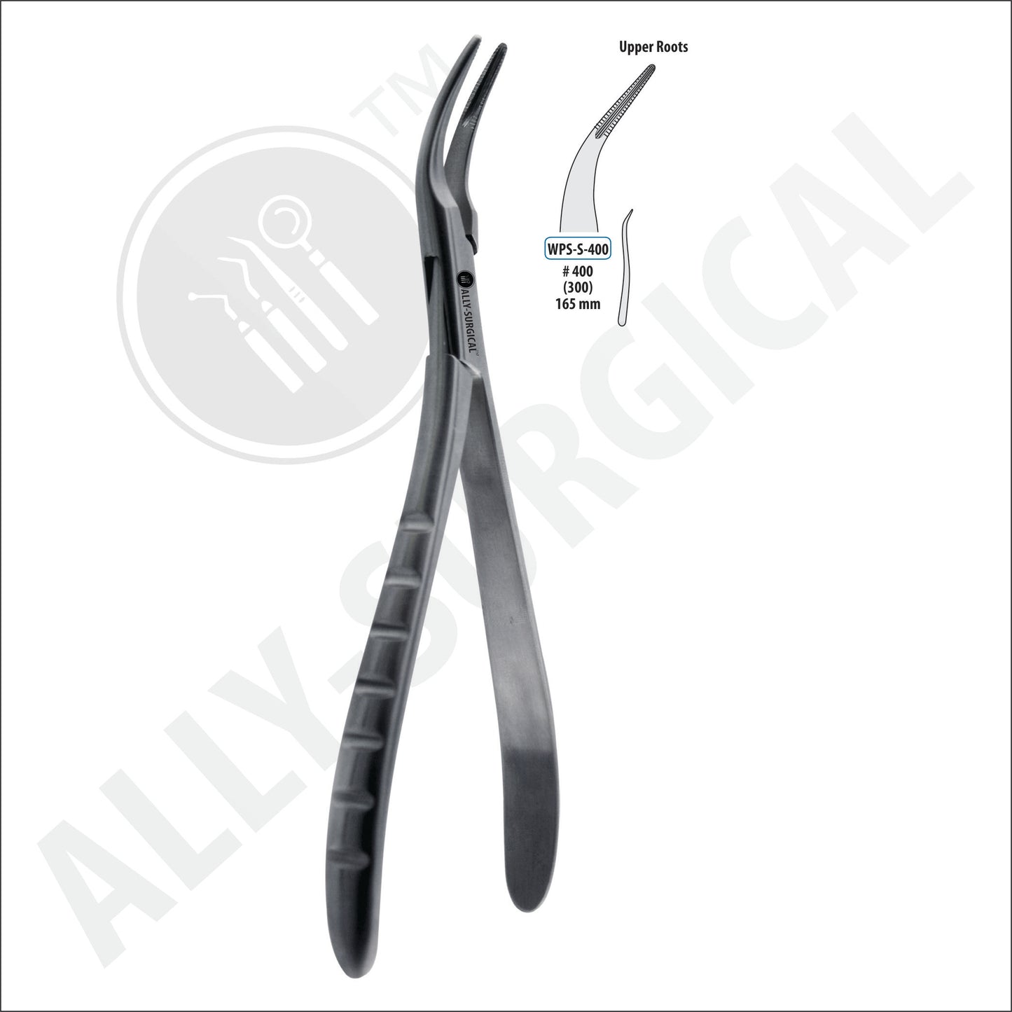 FORCEPS DE FRAGMENTO DE RAÍZ  FORMA-S #400 , 165MM