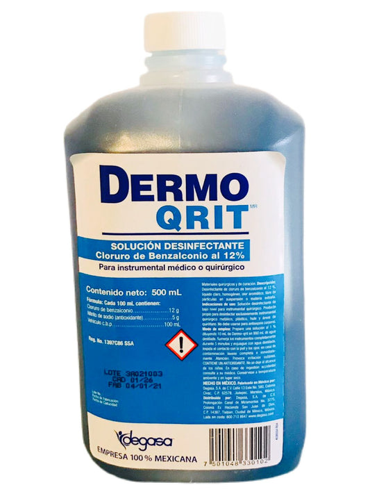 Dermo Qrit Germicidal Solution 12% 500 ml