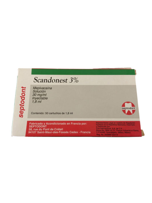 Scandonest Anesthesia 3% Special